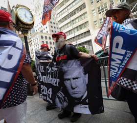 Apoiadores de Donald Trump Foto: REUTERS/Mike Segar