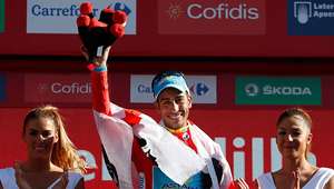 Fabio Aru se convierte en virtual campeón de La Vuelta
