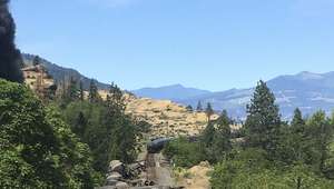 Descarrilamiento en Oregon provoca incendio