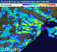 Região Sul: Calor e temporais na 1ª semana do ano