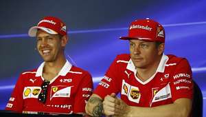 Vettel: Kimi é o melhor companheiro de equipe que já tive
