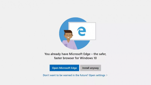 Windows 10 recomenda não instalar Chrome ou Firefox