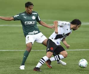 Em partida da 1ª rodada, Palmeiras e Vasco ficam no 1 a 1