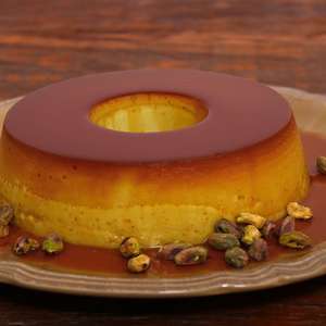 Aprenda a fazer pudim diferente com pistache