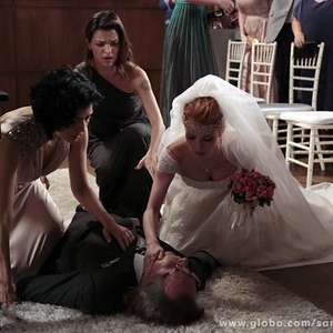 'Sangue Bom': Cardoso morre em pleno casamento com Lara