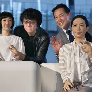 Robôs japoneses imitam até músculos de seres humanos