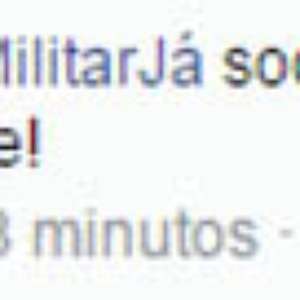No Facebook, Exército recebe pedidos de intervenção militar