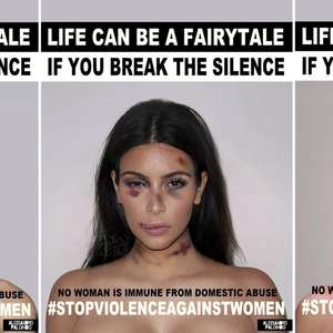 Famosas aparecem machucadas em campanha sobre violência