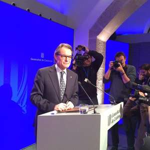 Mas convocará elecciones el lunes si no hay pacto con la CUP