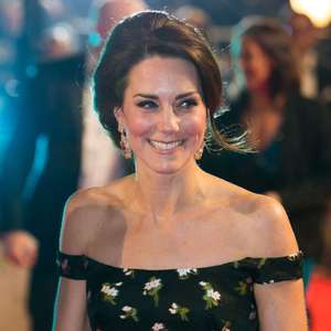Espectacular Kate Middleton en la alfombra roja de los Bafta