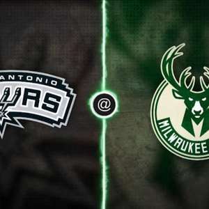 BASQUETE: NBA: San Antonio Spurs 129 x 135 Milwaukee Bucks