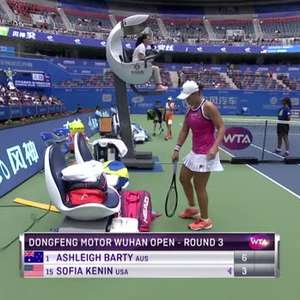 WTA Wuhan: Barty venceu Kenin (6-3 7-5)
