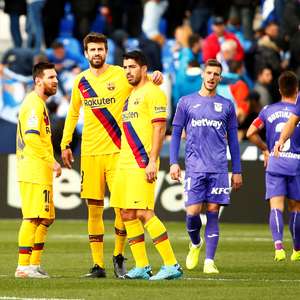 Barcelona sofre para vencer o lanterna Leganés