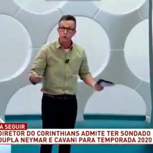 Neto ironiza dupla no Corinthians: "Ando pelado na Paulista"