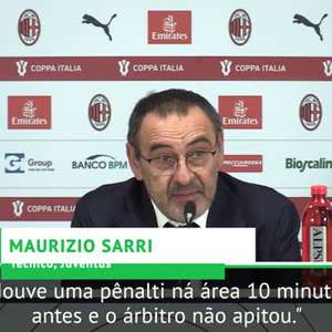 FUTEBOL: Copa Itália: Sarri sobre a mão na bola: "Foi um ...