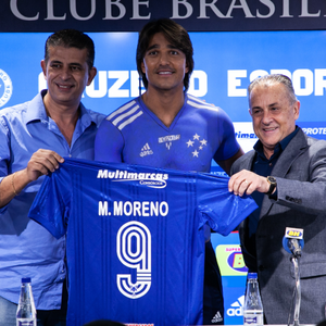 Marcelo Moreno aparece no BID e pode reestrear pelo Cruzeiro