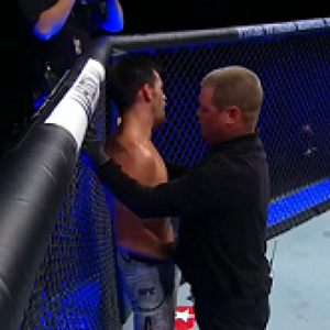 Derrotado, ex-campeão critica interrupção de árbitro e ...