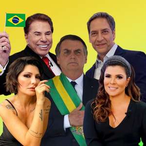 Famosos que defendem Bolsonaro de tudo e todos - Parte 1