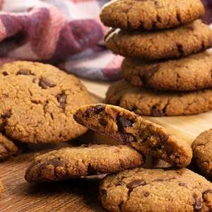 Cookies de Chocolate com Farinha Láctea