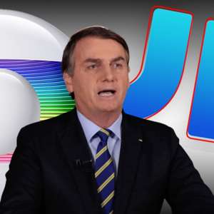 Bolsonaro culpa Globo por parte das 100 mil mortes por covid
