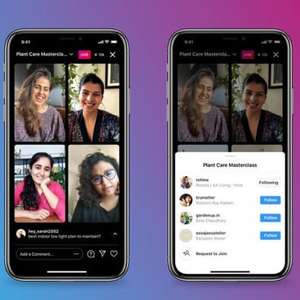 Instagram Live Rooms faz transmissão ao vivo de até 4 ...