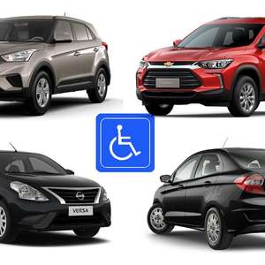 14 carros PCD de até R$ 70 mil para comprar em 2021