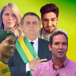 Famosos que defendem Bolsonaro de tudo e todos - Parte 5
