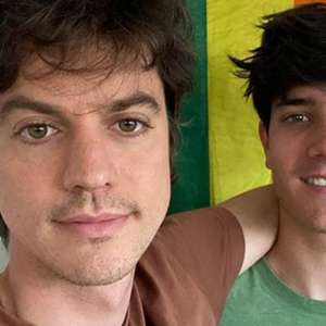 Irmão de Huck posta foto com noivo e fala sobre homofobia