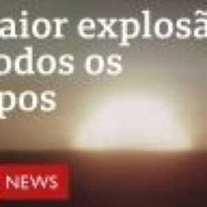Czar Bomba: imagens inéditas da explosão nuclear mais potente da história