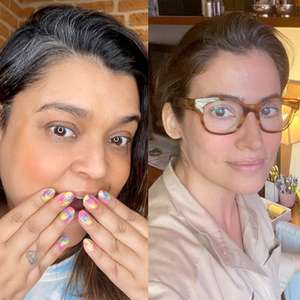 8 famosas que assumiram os cabelos brancos antes e ...