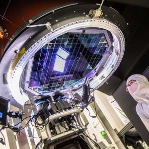 A estranha imagem de 3.200 megapixels captada pela 'maior câmera digital do mundo'