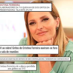 Apresentadora milionária grita e chora por baixa audiência