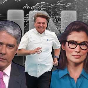 Estratégia de Bolsonaro deixa Bonner e Renata sem respostas