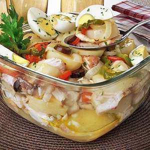 Bacalhoada portuguesa deliciosa e fácil de fazer