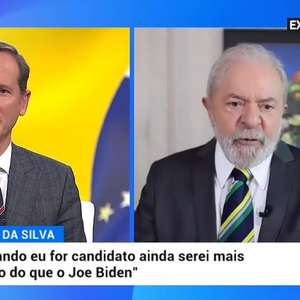 Lula comete ato falho e é flagrado por âncora de telejornal