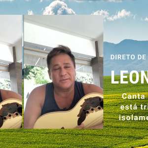 Da fazenda, Leonardo canta pra quem tá triste no isolamento