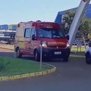 Trabalhador sofre ferimentos na cabeça em empresa às margens da BR 277