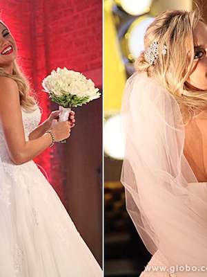 'Sangue Bom': Brunettý se casa com Nelson em festa de ...