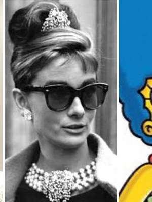 Maju compara seu cabelo ao de Hepburn e Marge Simpson