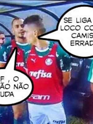 Mesmo sem entrar em campo, Borja vira piada contra o ...