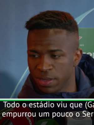UEFA Champions League: Vinícius Júnior: "Todo mundo viu ...