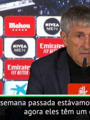 La Liga: Setién após o clássico: "É uma derrota dura, ...