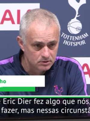 FA Cup: Mourinho defende Dier me confusão com torcedor