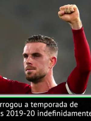 FA suspende a temporada do Futebol Inglês por tempo ...