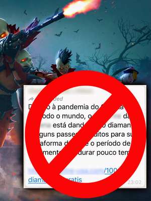 Cuidado com esse golpe: Free Fire não está dando prêmio ...