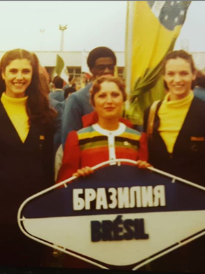 Vera Mossa, uma adolescente apaixonada nos Jogos de Moscou