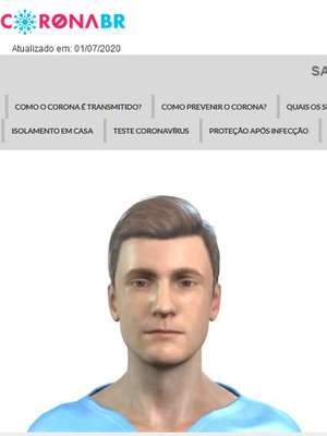 Site que faz "triagem" de covid-19 bate 22 mi de acessos