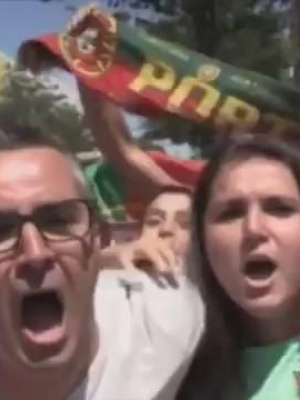 Seleção de Portugal é recebida com festa em Lisboa