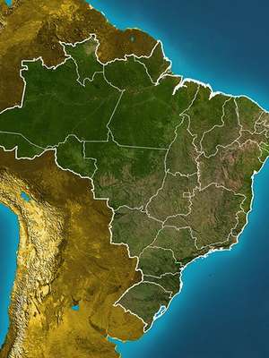 Previsão Brasil - Ar seco pedomina sobre o país