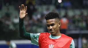 Estevão abre o placar para o Palmeiras contra o Sporting Cristal; siga